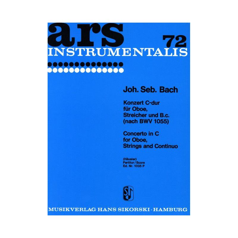 Bach, Johann Sebastian - Konzert nach BWV 1055