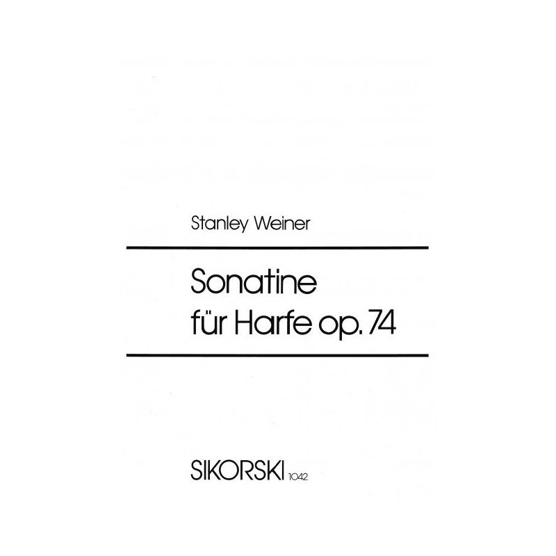 Weiner, Stanley - Sonatine op. 74
