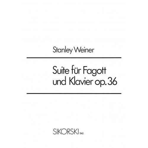 Weiner, Stanley - Suite op. 36