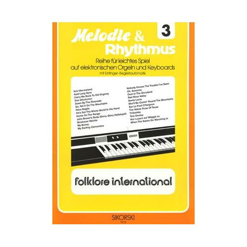 Melodie & Rhythmus, Heft 3:...