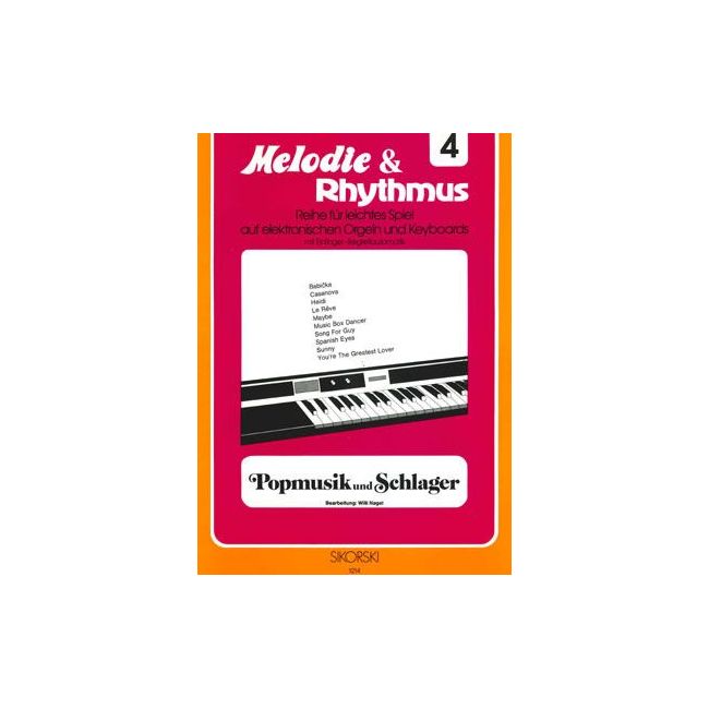 Melodie & Rhythmus, Heft 4: Popmusik und Schlager 1