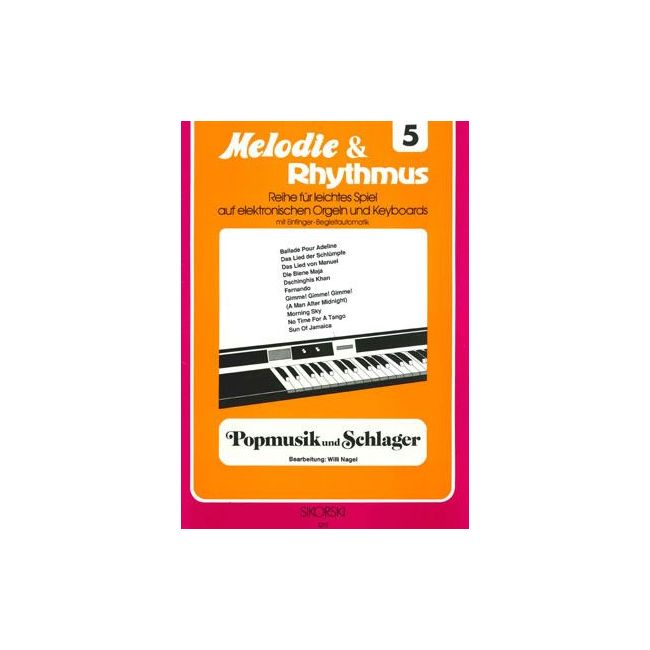 Melodie & Rhythmus, Heft 5: Popmusik und Schlager 2