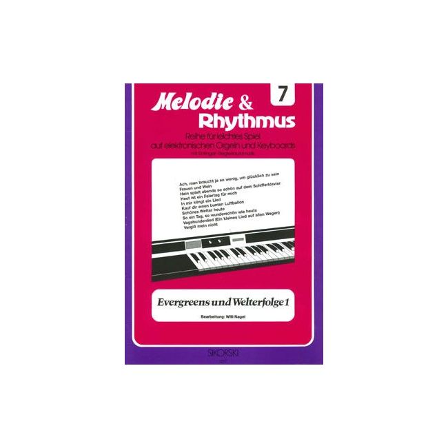 Melodie & Rhythmus, Heft 7: Evergreens und Welterfolge 1