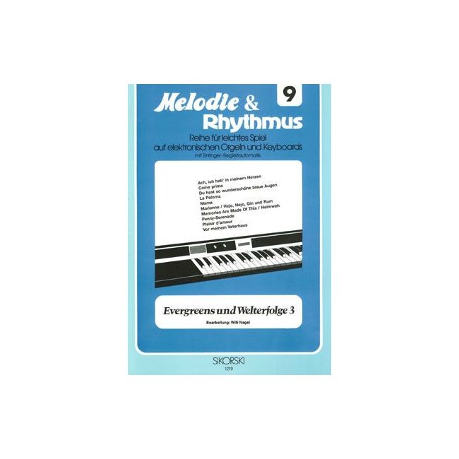 Melodie & Rhythmus, Heft 9: Evergreens und Welterfolge 3