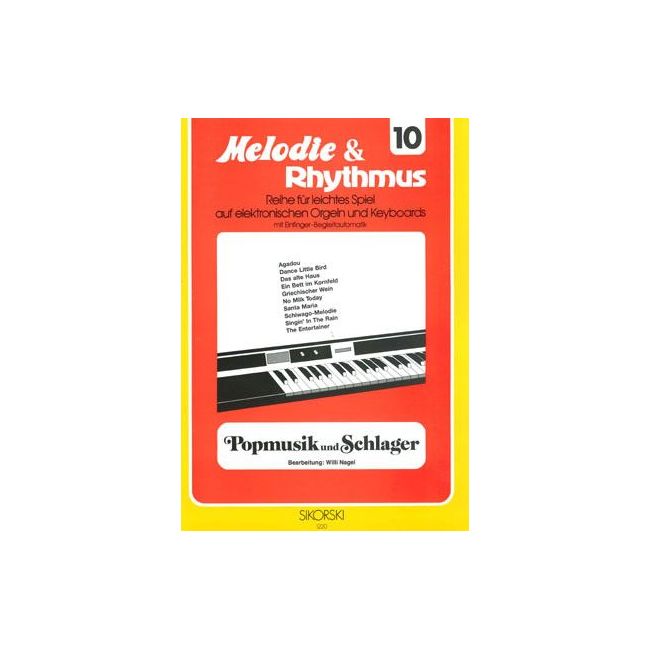 Melodie & Rhythmus, Heft 10: Popmusik und Schlager 3