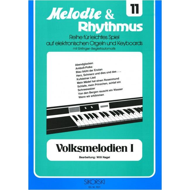 Melodie & Rhythmus, Heft 11: Volksmelodien 1