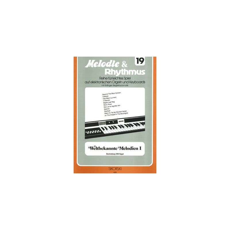Melodie & Rhythmus, Heft 19: Weltbekannte Melodien 1