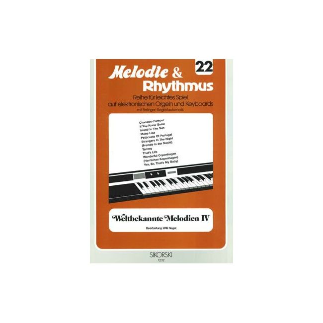 Melodie & Rhythmus, Heft 22: Weltbekannte Melodien 4