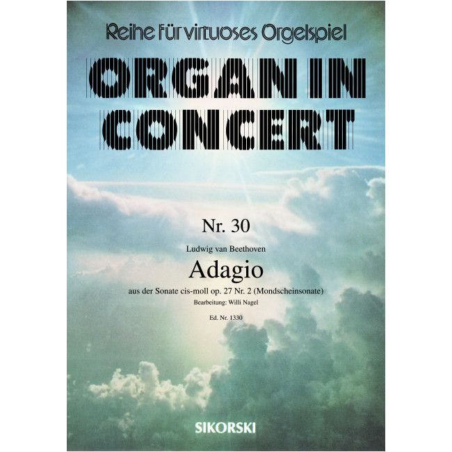 Beethoven, Ludwig van - Adagio aus der Sonate cis-moll (Mondscheinsonate) op. 27/2