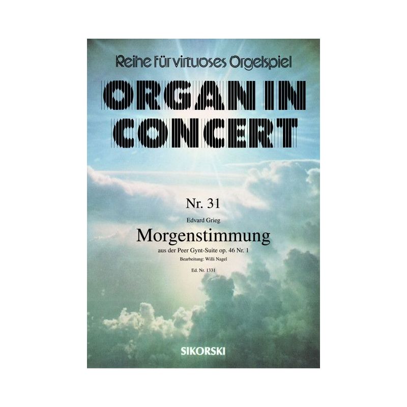 Grieg, Edvard - Morgenstimmung aus der Peer-Gynt-Suite Nr. 1 op. 46/1
