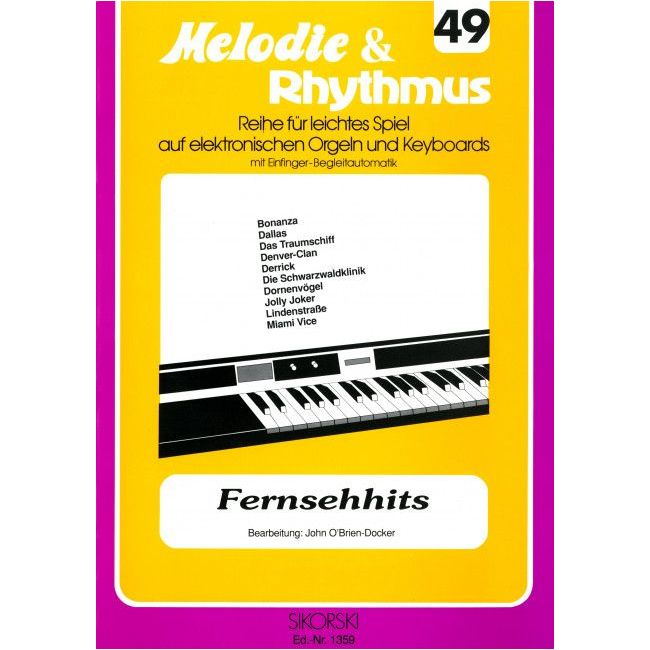 Melodie & Rhythmus, Heft 49: Fernsehhits