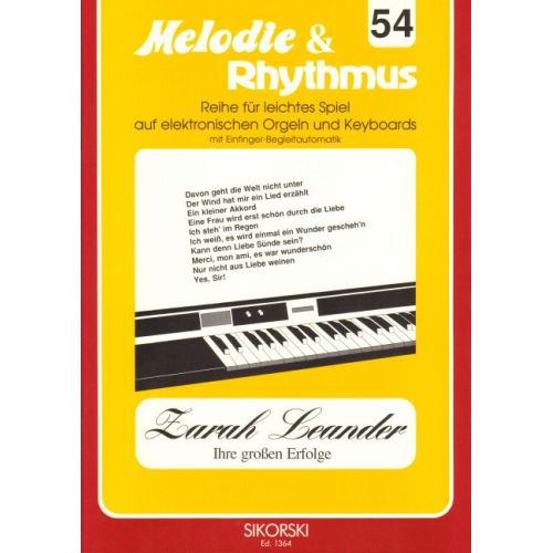 Melodie & Rhythmus, Heft...