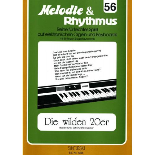 Melodie & Rhythmus, Heft...