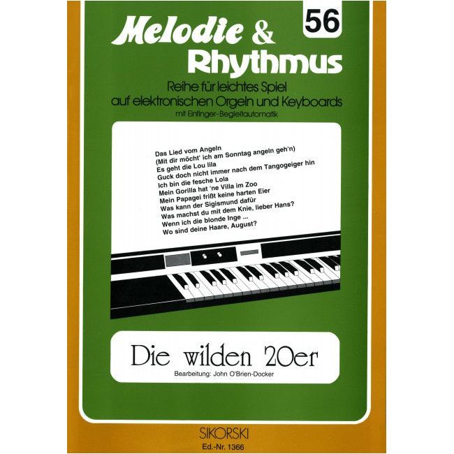 Melodie & Rhythmus, Heft 56: Die wilden 20er