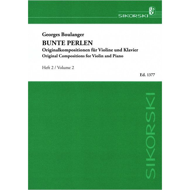 Boulanger, Georges - Bunte Perlen
