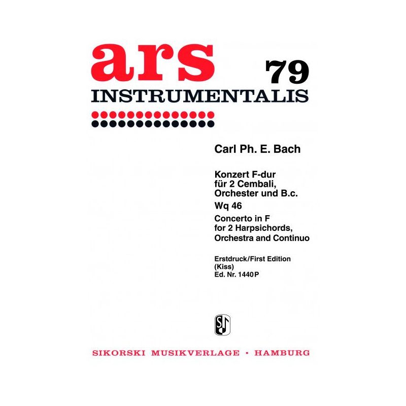 Bach, Carl Philipp Emanuel - Konzert Wq 46