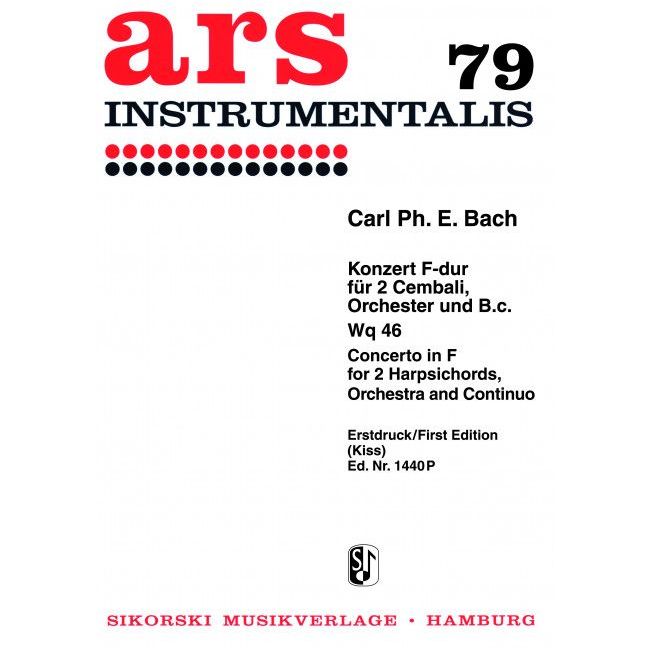 Bach, Carl Philipp Emanuel - Konzert Wq 46