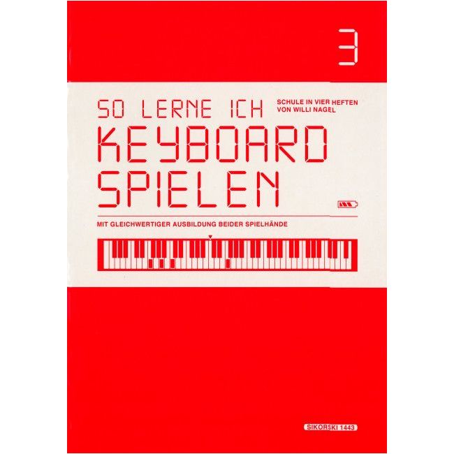 Nagel, Willi - So lerne ich Keyboard spielen Vol. 3