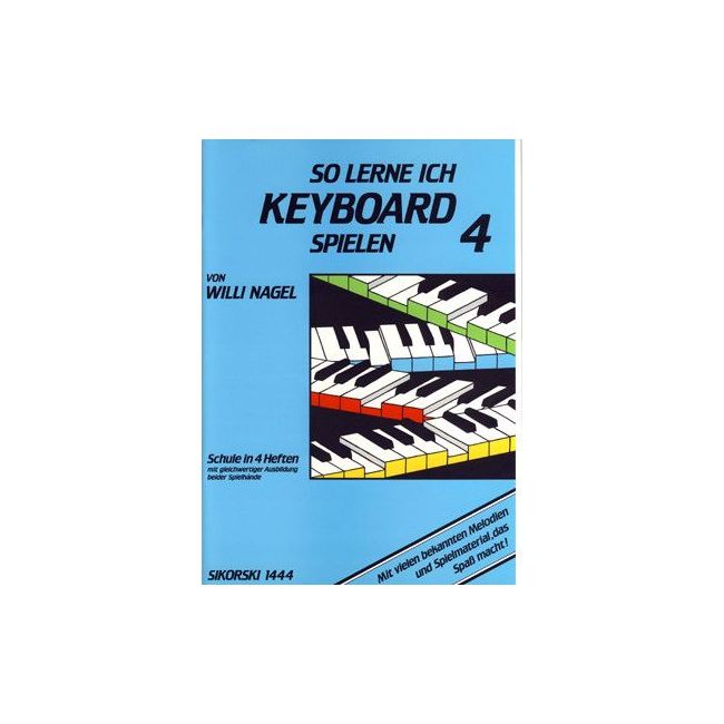 Nagel, Willi - So lerne ich Keyboard spielen