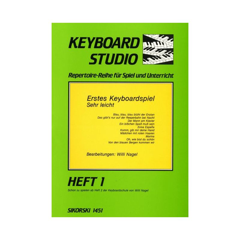 Erstes Keyboardspiel - sehr leicht