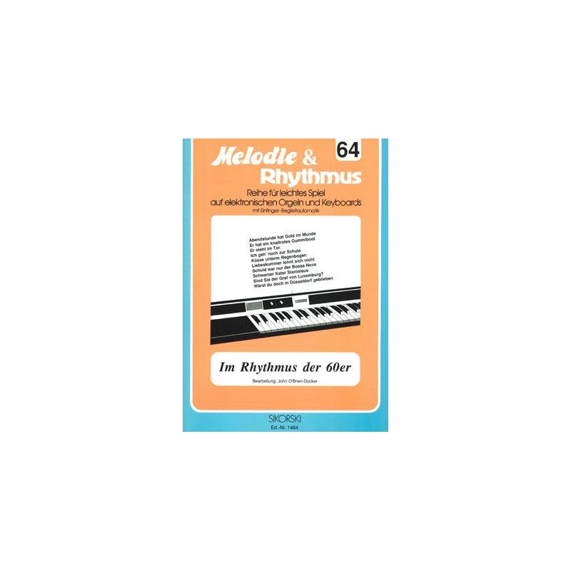 Melodie & Rhythmus, Heft 64: Im Rhythmus der 60er