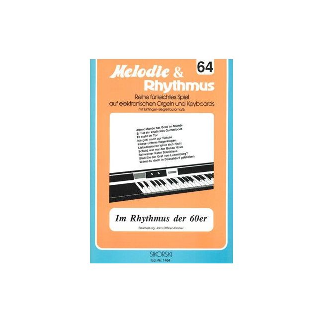 Melodie & Rhythmus, Heft 64: Im Rhythmus der 60er