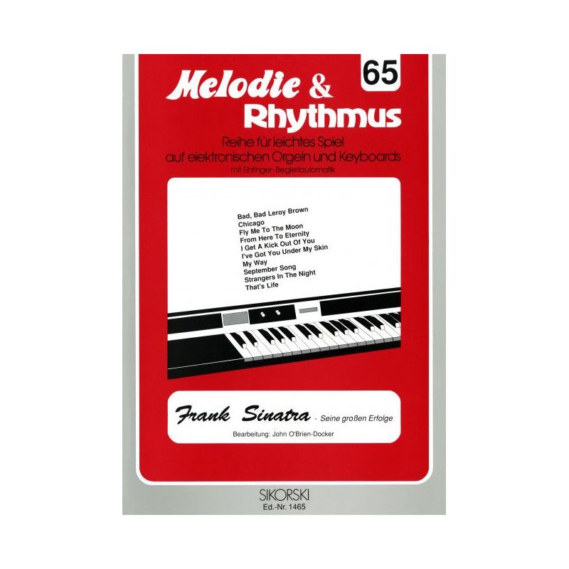 Melodie & Rhythmus, Heft 65: Frank Sinatra - Seine großen Erfolge