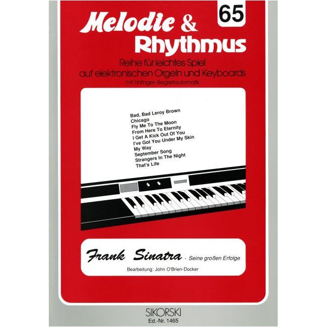 Melodie & Rhythmus, Heft 65: Frank Sinatra - Seine großen Erfolge