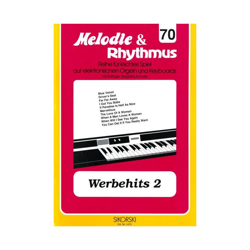 Melodie & Rhythmus, Heft 70: Werbehits 2