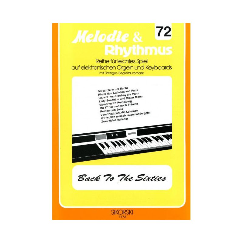 Melodie & Rhythmus, Heft 72: Back To The Sixties