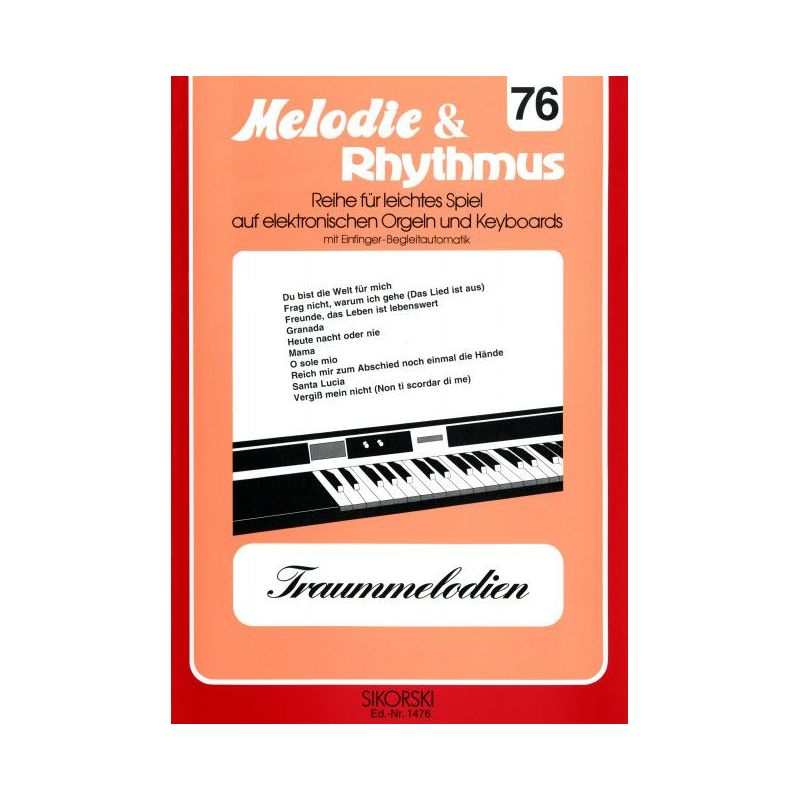 Melodie & Rhythmus, Heft 76: Traummelodien