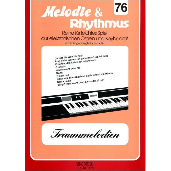 Melodie & Rhythmus, Heft 76: Traummelodien