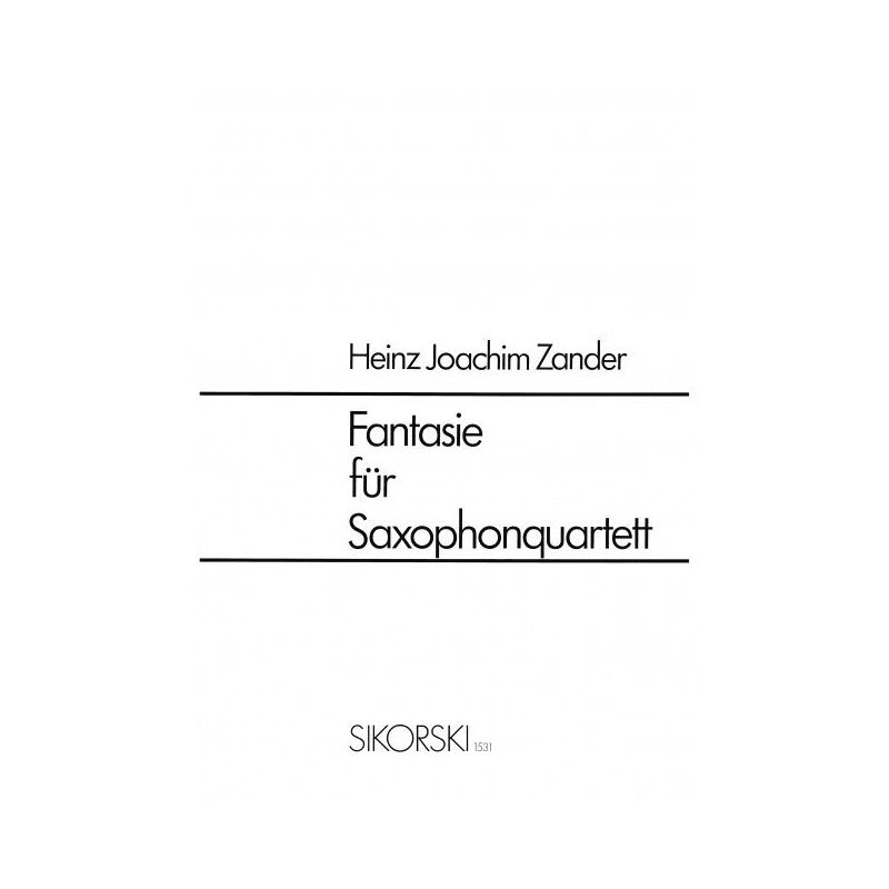 Zander, Heinz Joachim - Fantasie