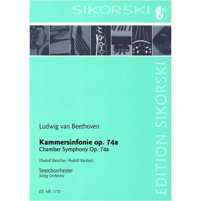Beethoven, Ludwig van - Kammersinfonie op. 74 a
