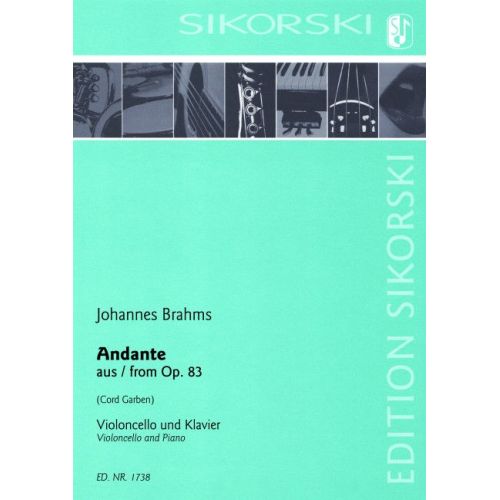 Brahms, Johannes - Andante...