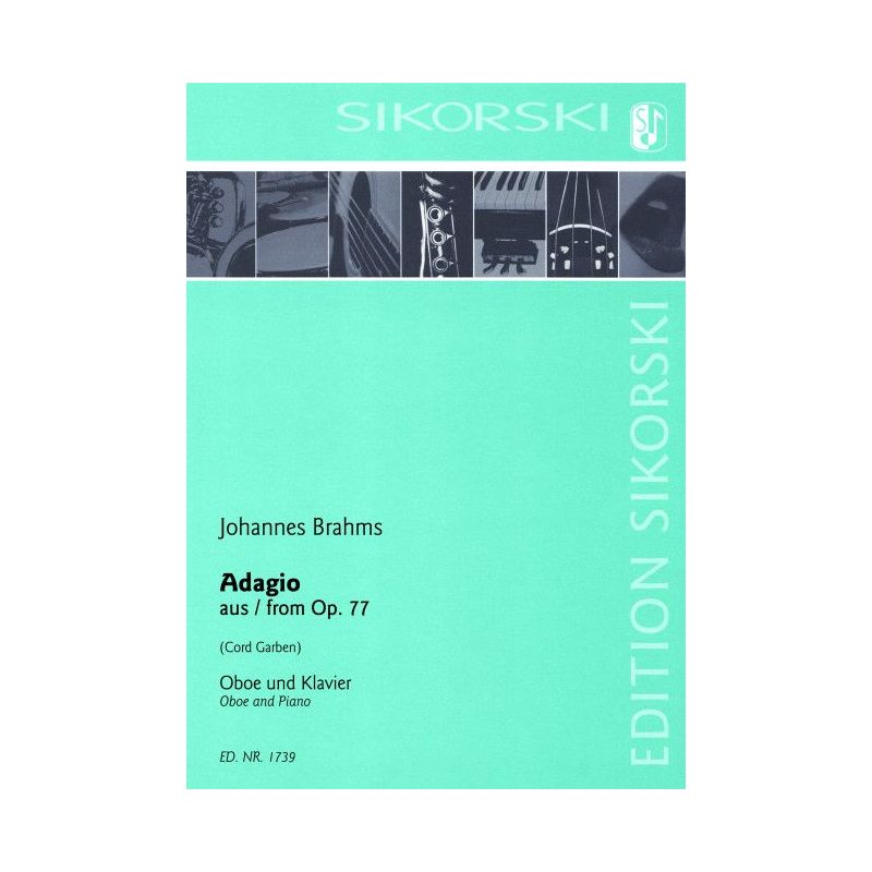 Brahms, Johannes - Adagio aus op. 77
