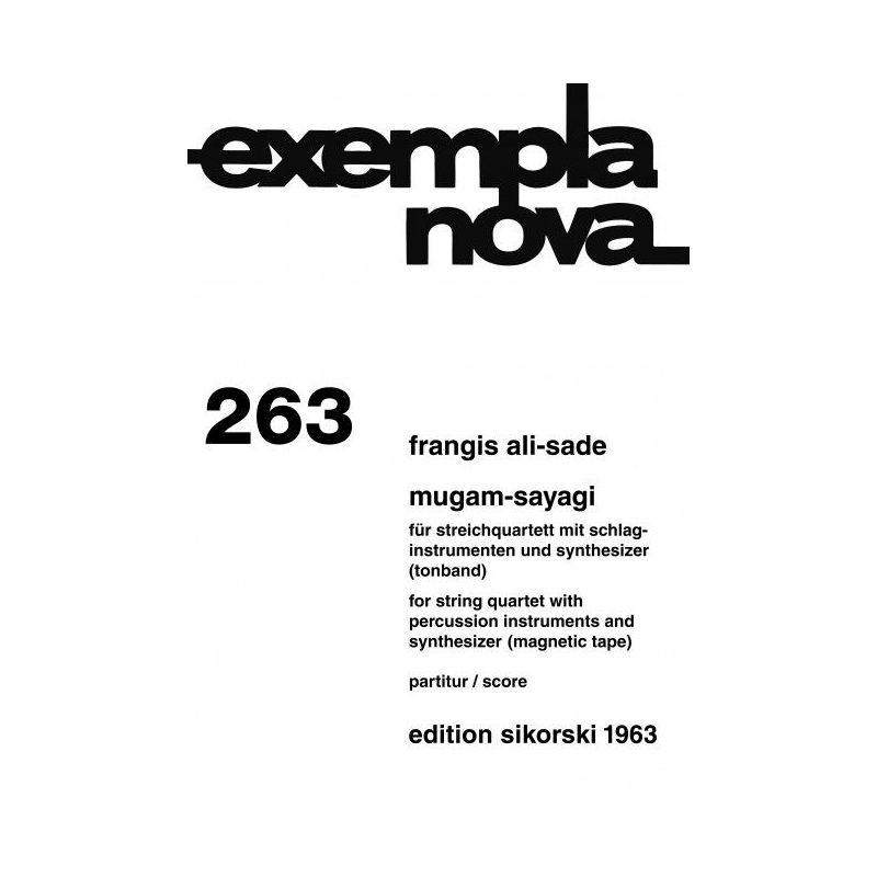 Ali-Sade, Frangis - Mugam-sayagi 263