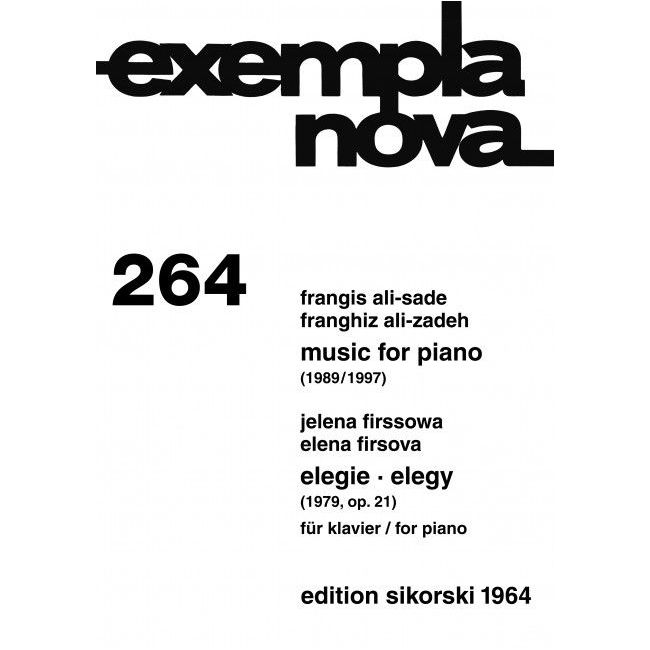 Ali-Sade & Firssowa - Music For Piano / Elegie für Klavier 264