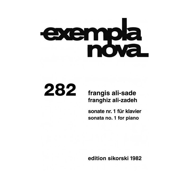Ali-Sade, Frangis - Sonate Nr. 1 282