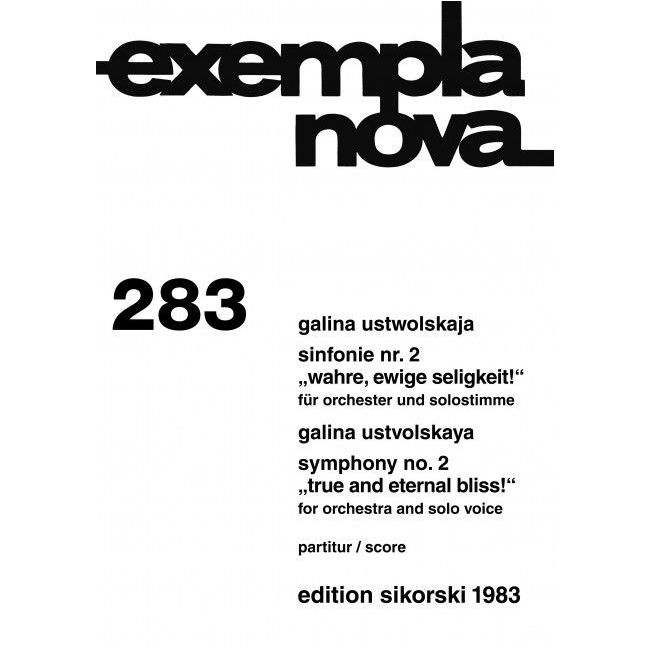 Ustvolskaya, Galina - Sinfonie Nr. 2 283