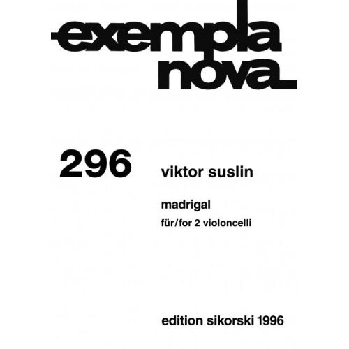 Suslin, Viktor - Madrigal 296