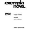 Suslin, Viktor - Madrigal 296