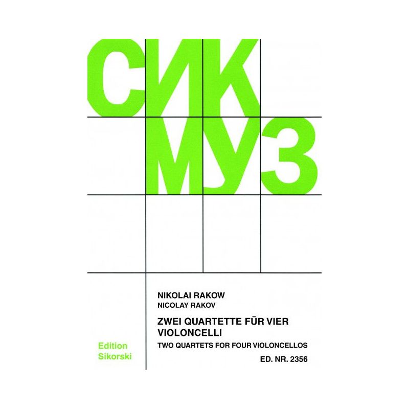 Rakow, Nikolai - 2 Quartette