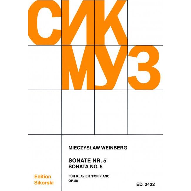 Weinberg, Mieczys?aw - Sonate Nr. 5 op. 58