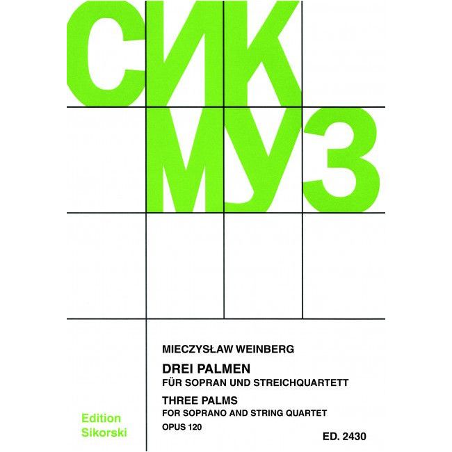 Weinberg, Mieczys?aw - 3 Palmen op. 120