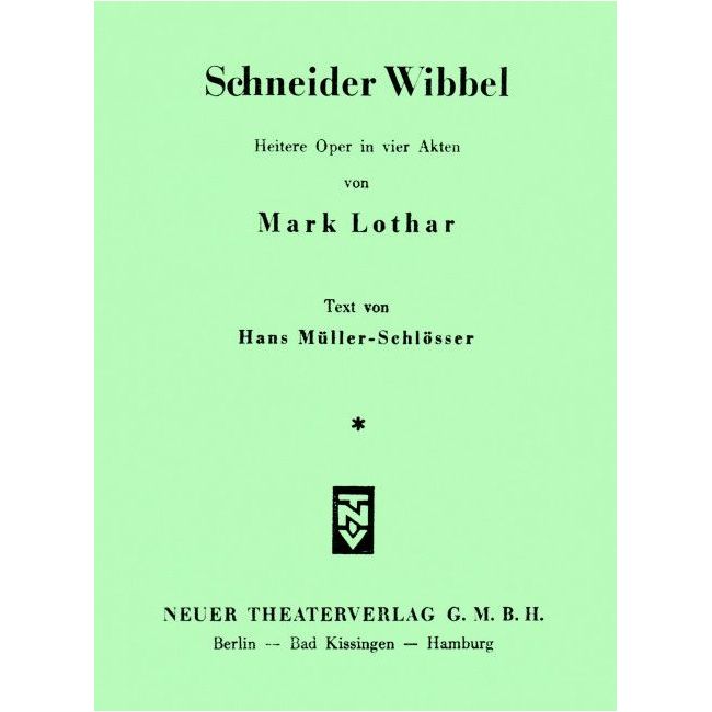 Lothar, Mark - Schneider Wibbel