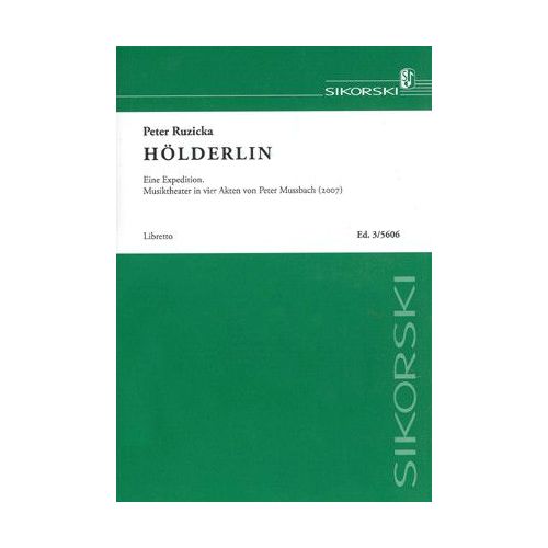 Ruzicka, Peter - Hölderlin