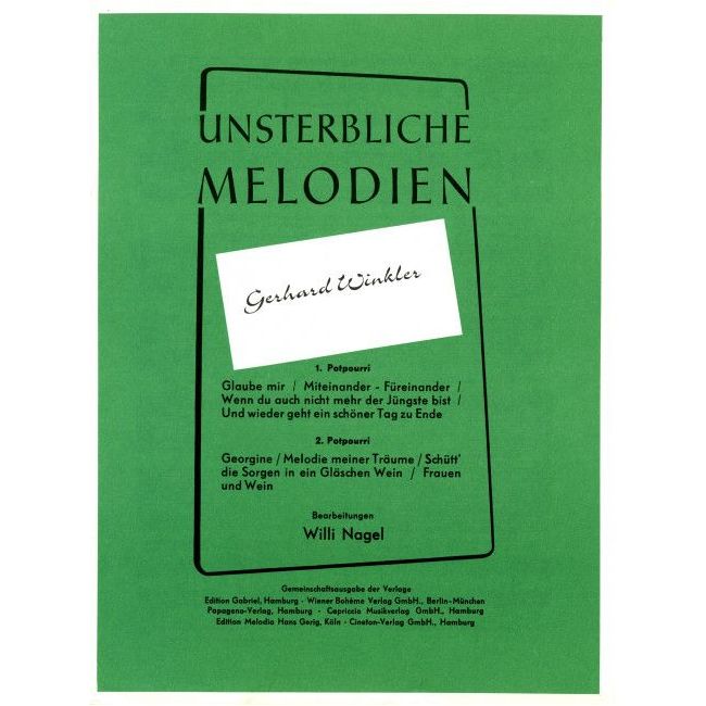 Winkler, Gerhard - Potpourri