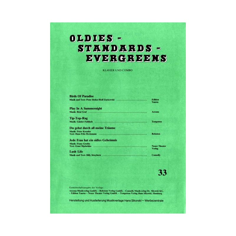 Oldies - Standards - Evergreens