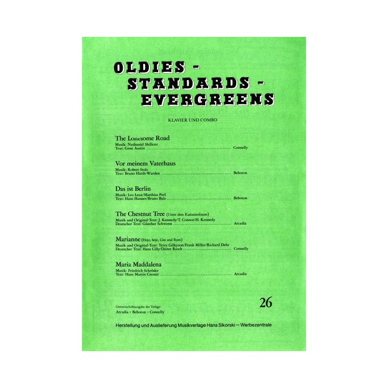 Oldies - Standards - Evergreens